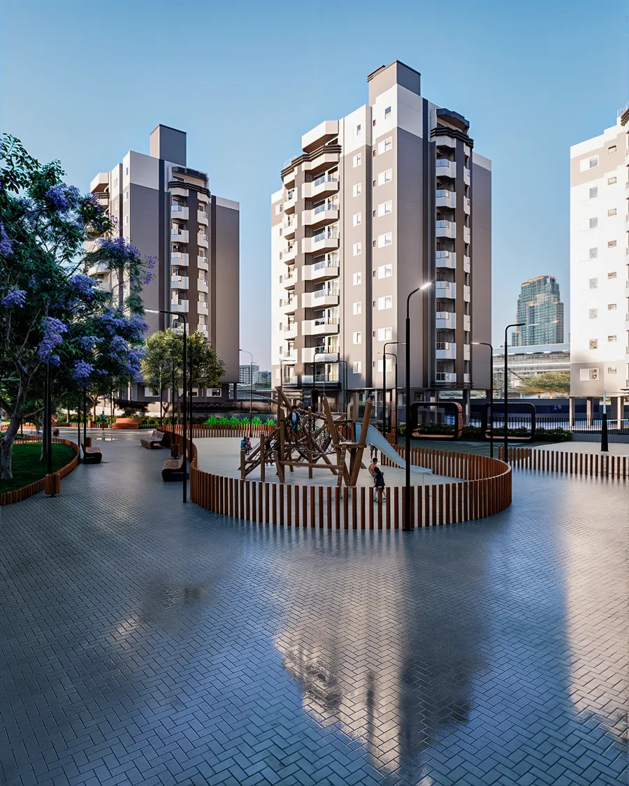 Playground do Residencial Calábria em Palhoça SC